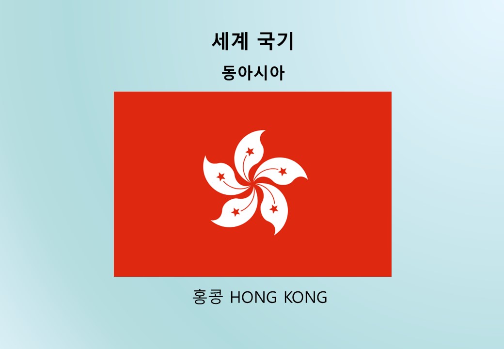 세계국기_동아시아_홍콩 HONG KONG