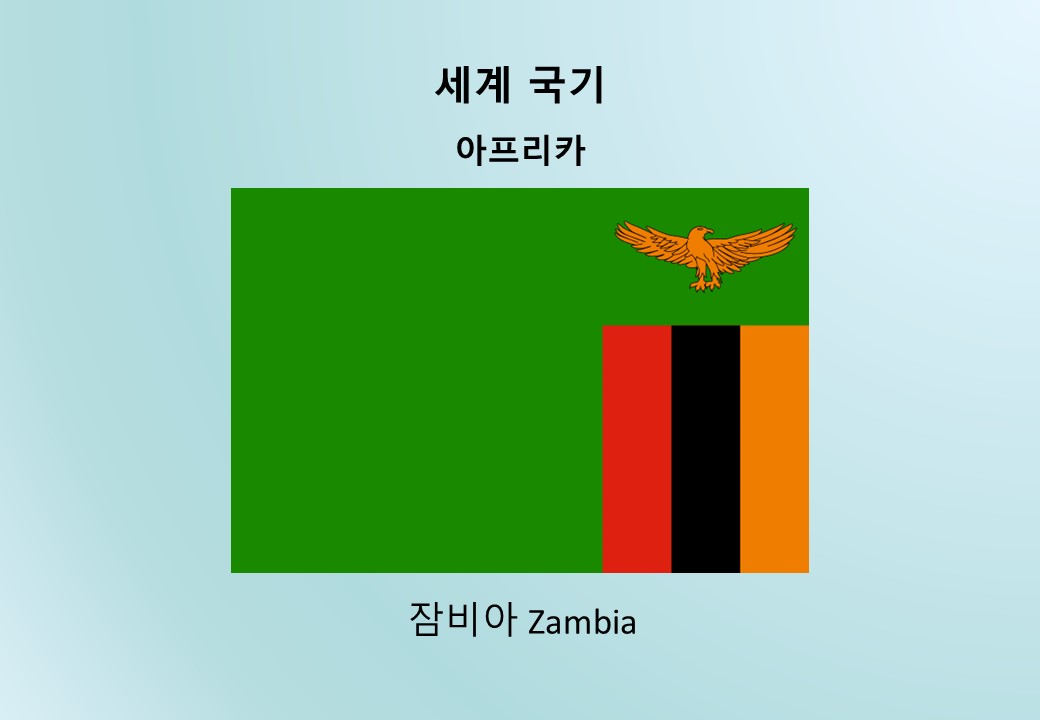 세계국기_아프리카_잠비아 Zambia